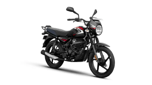 Bajaj CT 125X Ebony Black with Red decals